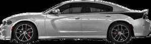 Rear Quarter Hatchet Vinyl Graphics Decal Stripes for Dodge Charger 2015 & Up - Picture 1 of 1