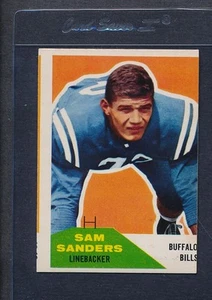 1960 Fleer #057 Sam Sanders Bills VG/EX *18 - Picture 1 of 1