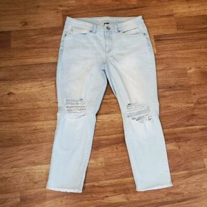 Rewash Junior Größe 9/29 klassische Leibhöhe Vintage Reunion gerade kurze Jeans - Bild 1 von 8