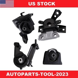 For 2006-2008 Toyota RAV4 L4 2.4L 2WD 1237128190  4PACK Engine Motor Trans Mount - Foto 1 di 21