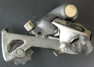 *SHIMANO 5GS STEEL/COMPOSITE LONG CAGE REAR DERAILLEUR GOOD WORKING CONDITION** - Picture 1 of 4