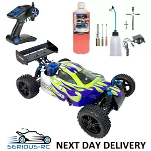 Petrol RC Car With *Two Gears* Remote Control Car With STARTER KIT & NITRO FUEL - Picture 1 of 11