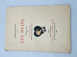 Alfred de Musset / Les Nuits Frontispice gezeichnet von Serge de Solomko Stirnbänder, cu - Bild 1 von 10