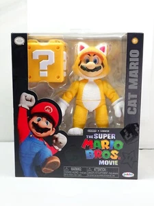 NEW SEALED Jakks Pacific The Super Mario Bros. Movie 5-Inch Cat Mario Wave 2 - Picture 1 of 7