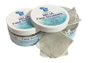 Milia Scrubbers Set of Two With Salicylic Acid, Retinol Lipisomes, Olive Squalen - Picture 1 of 3