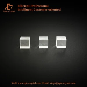 YSO; YSO(Ce) all sides polished 6x6x6mm scintillation crystal;scintillator - Picture 1 of 2