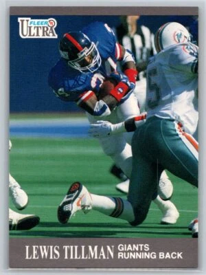 1991 Ultra #225a Lewis Tillman - Image 1 of 2