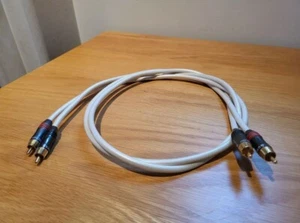 QED Qunex 2 Duel Bilanciato Cavo Segnale Basso Livello Interconnessioni - Lunghezza 1m -GWO - Foto 1 di 9