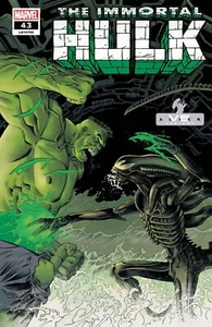 IMMORTAL HULK #43 SHALVEY MARVEL VS ALIEN VARIANTE 2021 020923 - Imagen 1 de 1