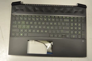 HP Pavilion 15-EC Palmrest w Backlight Keyboard l72597-b31 - Picture 1 of 3