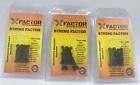 New X-Factor Bow Hunting String Silencers 4-Pack BLACK  Lot of 3