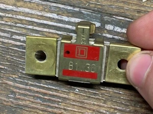 SQUARE D B1.30 OVERLOAD RELAY THERMAL UNIT - Picture 1 of 3
