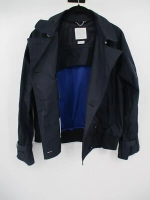 GEOX RESPIRA Womens Jacket 8 Blue Button Front Long Sleeve Casual Outerwear - Image 1 of 4