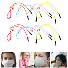 Silicone Glasses Strap for Kids - 8 Pcs Unicorn Eyeglasses Straps with Ear Hook