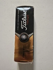 Titleist 2013 Pro V1 golf balls WHITE (1 Sleeve; 3 Balls Total) - Picture 1 of 10