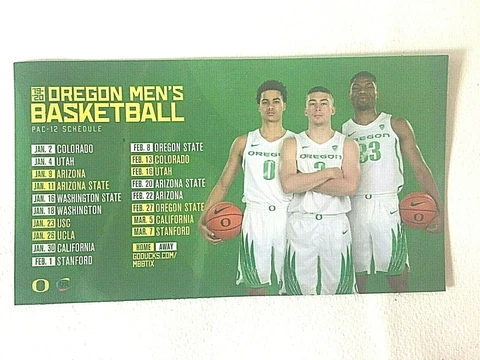 Payton Pritchard, #13 Rank 2020 U OREGON DUCKS Mens Basketball Magnet 3x6 Okoro Cover
