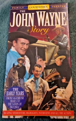 John Wayne Story The Later Years 1994 Goodtimes VHS NEW & SEALED Foto 1 de 2