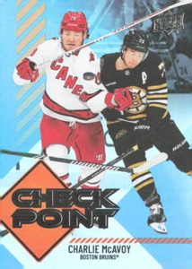 2024-25 Upper Deck Charlie McAvoy #CP-23 Checkpoint - Picture 1 of 2