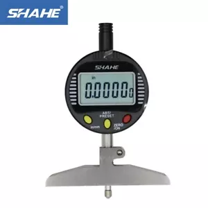 SHAHE 0-10 mm 0,001 mm indicatore digitale profondità indicatore 5328-10A - Foto 1 di 5