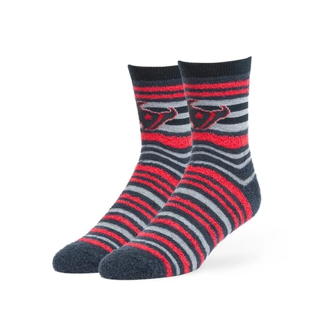 Houston Texans Socks Shiloh Chenille Half Crew Cover