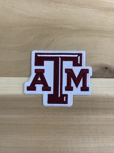 Texas A&M Aggies Logo Bügelbild Patch 3" - Bild 1 von 1