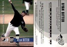 Ryan Bitter 2005 Grandstand Southwest Michigan Devil Rays #NNO6 Card