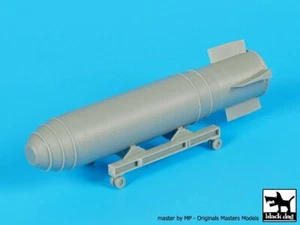 Bomba nuclear de hidrógeno atómico Black Dog 1/72 Mark 17 en carro (Guerra Fría) A72034 - Imagen 1 de 1