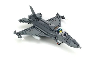 F-Series Fighter Expert Air Force custom set made with REAL LEGO® bricks - Picture 1 of 5