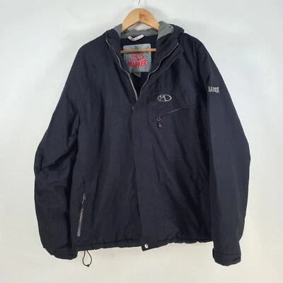 Marker Hombre Chaqueta Softshell Talla L Negro Cremallera Capucha Manga Larga Nylon 066549 Foto 1 de 4