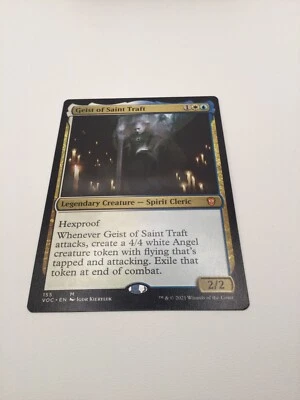 MTG, Geist of Saint Traft, M, Innistrad: Crimson Vow Commander, VOC, 155 - Image 1 of 2