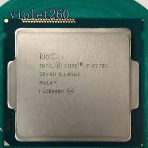 Intel Core i7-4770S FCLGA1150 3.10 GHz 4C/8T 8MB 5GT/s 65W CPU Processor - Picture 1 of 1