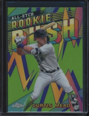 Curtis Mead 2024 Topps Chrome All Etch Rookie Rush #CERR-6 - Image 1 of 2
