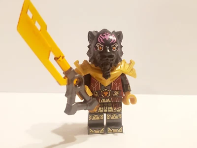 LEGO - Lord Ras - Minifigura Armadura Oro Perla (njo812) Set 71789 NUEVO Foto 1 de 2