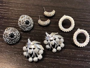 Lot of 4 Pairs Premier Designs & Roman Women's Fashion Earrings - Picture 1 of 10