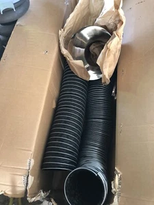 Plymoth Plymex Fume Extractor Trunk Pipe Hose With End - Picture 1 of 5