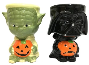 Star Wars Galería Copas de Halloween Yoda y Darth Vader Lucas Films - Imagen 1 de 15