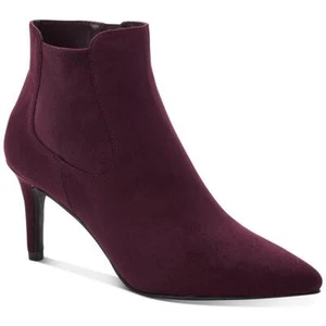 Alfani Womens Jacklynne Zipper Pointed Toe Ankle Booties Shoes BHFO 5328 - Picture 1 of 6