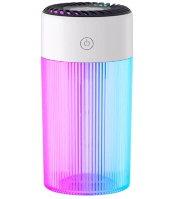 Mini Humidifier, 350ML Personal USB Cool Mist Humidifiers Colorful light Gift - Image 1 of 4