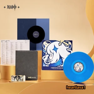 Official Genshin Impact Concert2023 Color Record Vinyl Badge Music Score Box Set - Picture 1 of 12