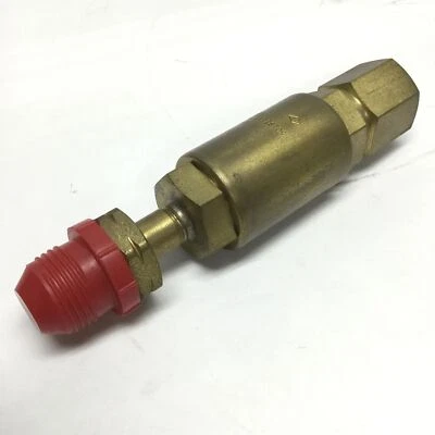 Oxweld No. 40 Flashback Flash Arrestor Brass Cutting Torch Attachment Tool - Image 1 of 4