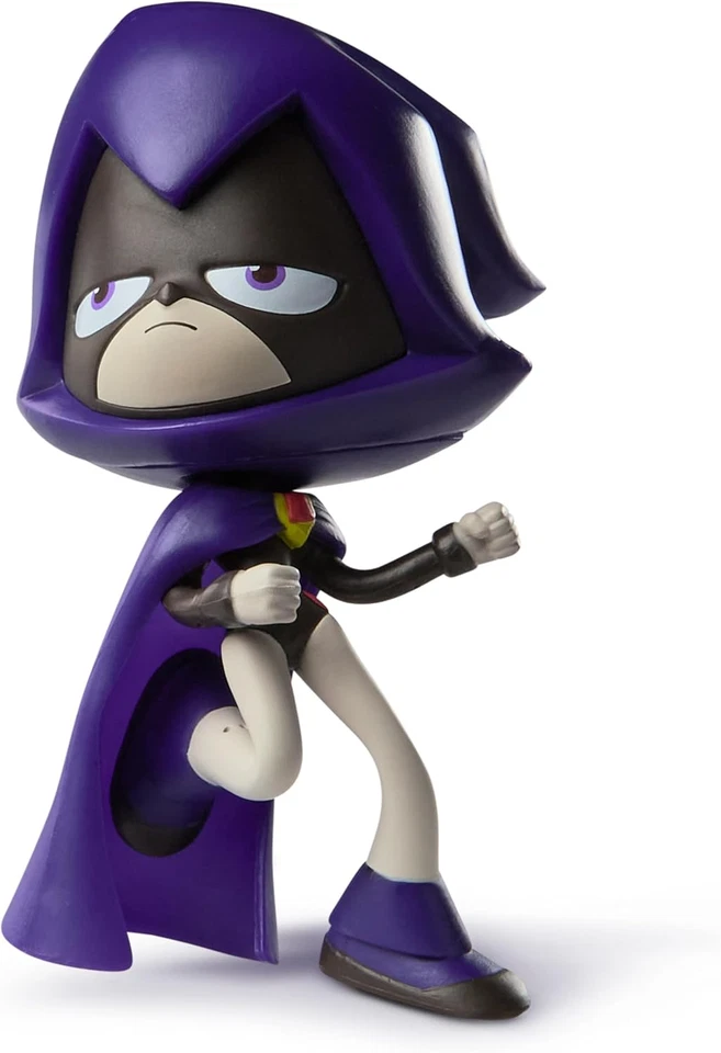 DC Comics Teen Titans Go! Figura de acción flexible Twisty Titans Raven 6 pulgadas nueva Foto 1 de 4