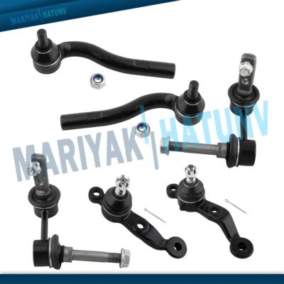 6 rótulas inferiores Tierods exteriores barra estabilizadora enlaces para Lexus GS300 GS400 1998-2005 Foto 1 de 4