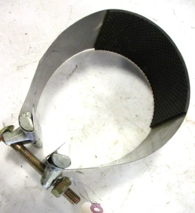 Stainless Band 1-Bolt Pipe Repair Clamp Fits 6" (6.625 OD) x 3" Long | CSC 663-3 - Picture 1 of 12