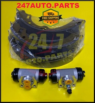 REAR BRAKE KIT WITH  BRAKE SHOES AND CYLINDERS FOR SUZUKI SAMURAI 86-95 - Image 1 of 2