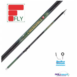 Canne à Pêche Bolognaise Fly Incredibile Bolo 5 M Az. 20/80 Gr Strong Pps Toray - Photo 1/1