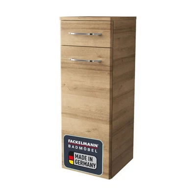 Fackelmann MILANO Midischrank 30 cm Breit Schrank Braun Badmöbel Made in Germany - Bild 1 von 4