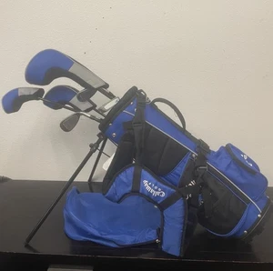 Callaway XJ Junior Tall 6 Club Set LH , W/ Odyssey White Hot 2 Ball-J Putter - Picture 1 of 24