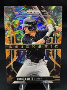 2025 Panini Prizm - BRYCE RAINER - PRIZMATIC - ORANGE PRIZM - /399 - Bild 1 von 2