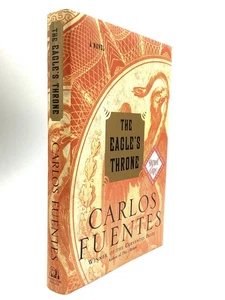 Carlos Fuentes / THE EAGLE'S THRONE Translated by Kristina Cordero Signed 1st ed - Foto 1 di 2