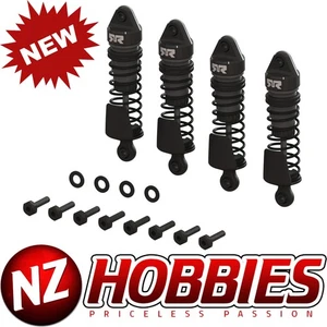 ARRMA ARA-1560 Aluminum Shock Set (4) Gunmetal: GROM - Picture 1 of 2